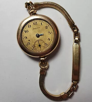 Vintage Women’s Hamilton Wristwatch 12k Gold Filled Band  • $20