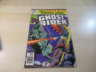 Ghost Rider #49 Marvel Bronze Age Newsstand Higher Grade Wrath Of Manitou • $3.75