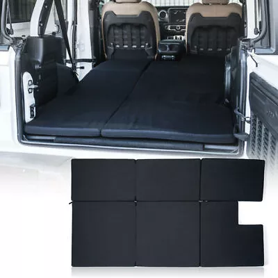 Black Trunk Portable Mattress Sleeping Nite Pad Cushion For Jeep Wrangler JL 18+ • $159.99