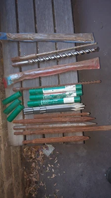 $50 • Buy Hitachi Demo Jack Hammer Drill Bits Assorted