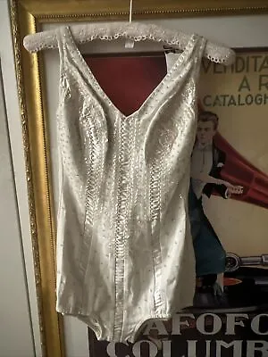 Vintage Cole Of California Bead Embroidered Playsuit/Swim Perfect Condition • $200