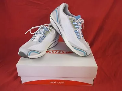 MBT Mahuta 400284-16 Womens White Lace Up Casual Walking Sneakers Shoes US 6-6.5 • $89.99