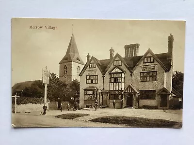 Merrow Village  Postcard Surrey • £1.49