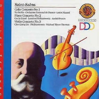 Camille Saint-Saens : Saint Saens Cello Concerto No. 1. Piano CD Amazing Value • £3.21