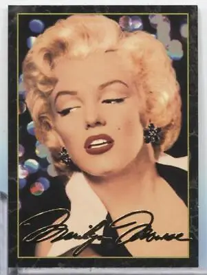 Marilyn Monroe 1995 Sports Time 24kt Gold Signature Series #102 070623MLCD116 • $49.26