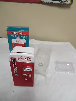 Vintage Coca Cola Vending Machine Bank NOS NEW OLD STOCK • $9.99