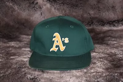 Oakland A's Athletics American Needle Vintage Snapback Hat Cap Solid Green MLB • $19.99