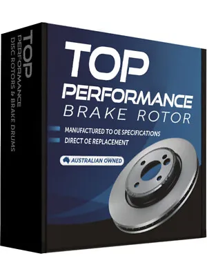 $69.64 • Buy Top Performance Brake Rotor (Single) Fits Nissan Navara 3.0 D22 TD 4WD (TD629)