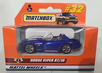 DODGE VIPER RT/10 Matchbox 1998 #32 BLUE • $7.99