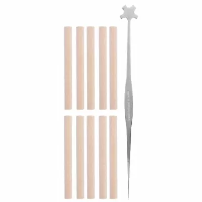 10Pcs Spruce Sound Post With Sound Post Setter Installing For 4/4 3/4 Violin • $9.84