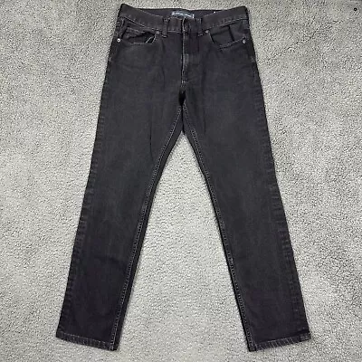 Everlane Uniform Jeans Mens 30x30 Black The Slim Jean Straight Leg Denim • $20