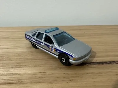 Matchbox 2022. Chevy Caprice Classic Police Car. 67/100. Silver. • $10.95