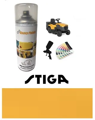 Stiga Lawn Mower Yellow Paint 400ml Aerosol • £22.99