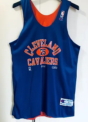 Rare VTG Reversible Mark Price Cleveland Cavs NBA Champion Practice Jersey  L • $125