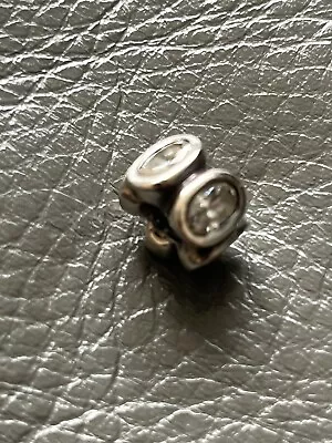 #70 Pandora S925 ALE Clear Oval Lights Charm 💝 • £14