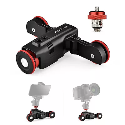   Video Auto Dolly Motorized Slider Dolly Car APP Control F8G5 • $88.66