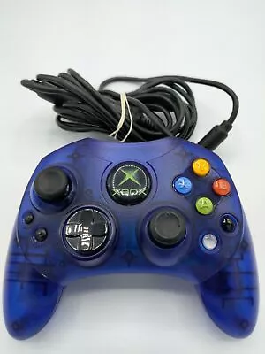 Genuine Xbox Original Controller Halo Limited Edition Controller - Clear Blue • $54.90