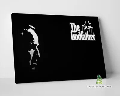 Godfather Canvas Art Wall Art Mafia Gangster Picture Print Canvas Decor -E216 • £15