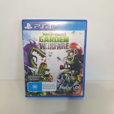 Plants Vs Zombies: Garden Warfare - PS4 **Free Postage** Sony PlayStation 4 • $16.88