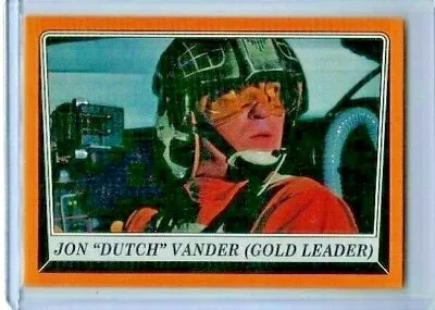 2016 Star Wars Rogue One Mission Briefing Jon  Dutch  Vander #'ed 46/50 • $19.99