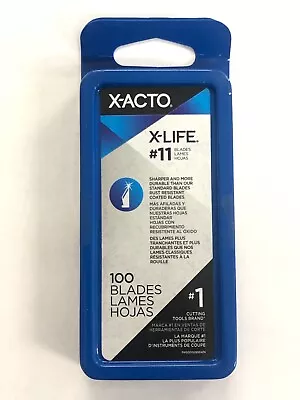 X-ACTO #11 X-Life Knife Tool Blades 100 Pack Cutting Hobby Arts Crafts Tools • $16.97