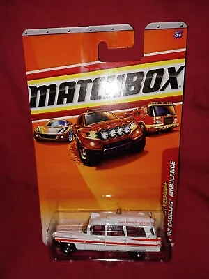 Matchbox Emergency Response '63 Cadillac Ambulance Gene Mercy Hospital Diecast • $9.99