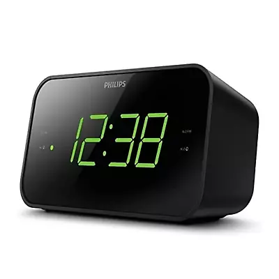 PHILIPS Alarm Clock Digital Clock Radio FM Radio Clock With Multiple Functions • $34.99