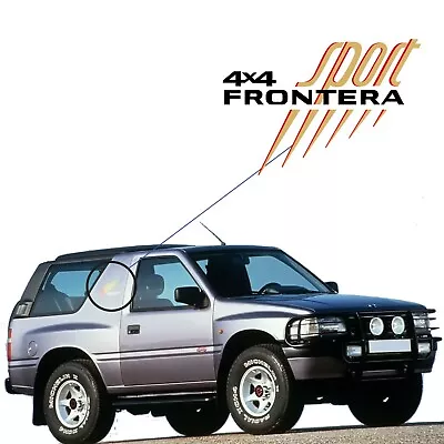 OPEL FRONTERA 4x4 SIDE STICKER EMBLEM LABEL • $20