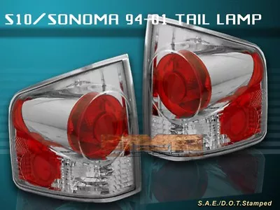 94-04 S10 S-10 Sonoma Tail Lights Clear 3d 00 01 02 03  • $41.99