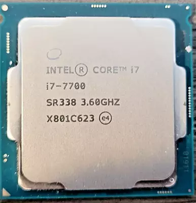 Intel Core I7-7700 Quad-Core 3.60GHz 8MB LGA1151 CPU Processor SR338 • $75