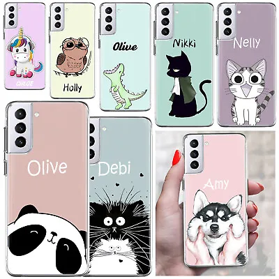 Case For Samsung Galaxy S23 S21 S20 FE S22 Ultra Personalised Animal Phone Cover • £5.74