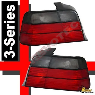 1992-1998 BMW 3-Series E36 4Dr Sedan 318i 323i 325i Red Smoke Tail Lights 1 Pair • $78