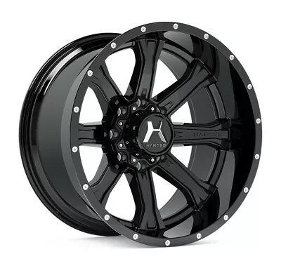 20 Inch FORD RANGER Raptor Wildtrack PX3 PX2 PX Wheels HARTES METAL STRIKE Black • $2045