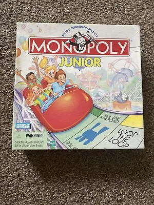 Vintage Monopoly Jr Junior Game 100% Complete Chance Money Cars Houses Die ~  FS • $13.99