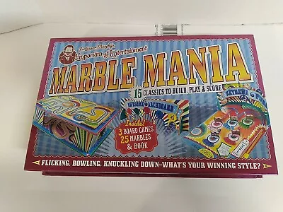 Professor Murphy's Emprorium Of Entertainment Marble Mania 15 Classic To Build  • $24