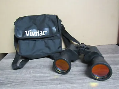 Vivitar Binoculars 7X50 Coated Optics 297 Ft @1000 Yds Concerts Sports Hunting K • $24.99