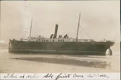 1907 Ss Reading Beach Chatham Massachusetts Post Card Ship Beauty 3X5 Photo • $17.99