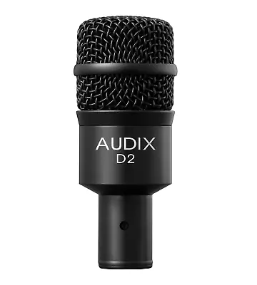 Audix D2 Hypercardioid Dynamic Instrument Microphone For Studio And Broadcasting • $179