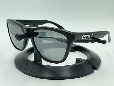 OAKLEY Sunglasses 24-297 FROGSKINS POLARIZED Black Iridium/Matte Black AUTHENTIC • $65