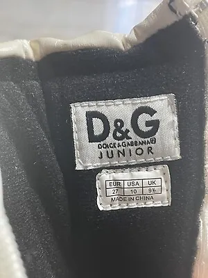 D&G Junior Toddler Boots • $75