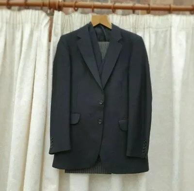 £169.99 • Buy ❀ڿڰۣ❀ MOSS BROS Hand Stitched 3 PIECE MASONIC MORNING WEDDING DINNER SUIT Size40