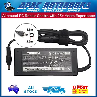 Genuine 90W AC Adapter Charger TOSHIBA Satellite C665D PSC0YA-05605J • $37.62