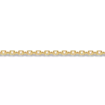 9ct Gold Mersham Jewels Trace Cable Link Pendant Chain Necklace 1.2mm • $266.05