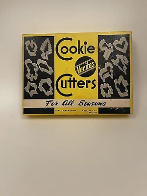 Vintage Veritas Cookie Cutters For All Seasons No 3221 Original Box • $4.99