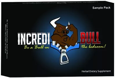 INCREDIBULL - Very Popular Male Supplement Expect Top Performance! • $37.50