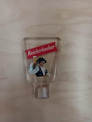 Vintage Ruppert Knickerbocker Beer Tap Handle NY New York Acrylic Lucite  • $19.99