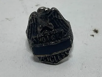 G And S 1985 Biker Motorcycles Eagle Shield Ring • $24.60