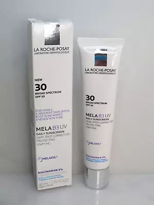 La Roche Posay Mela B3 Uv Daily Susncreen Spf 30 1.35 Oz Boxed • $24