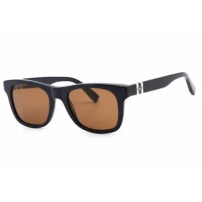 Lacoste Men's Sunglasses Blue Rectangular Plastic Frame Brown Lens L978S 400 • $43.39