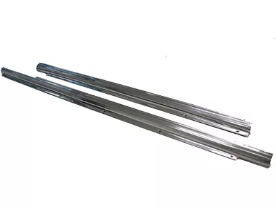 Cover Rails Set Chrome Strips For Mercedes R107 SL Door Entrance Entrance L+R • $118.69